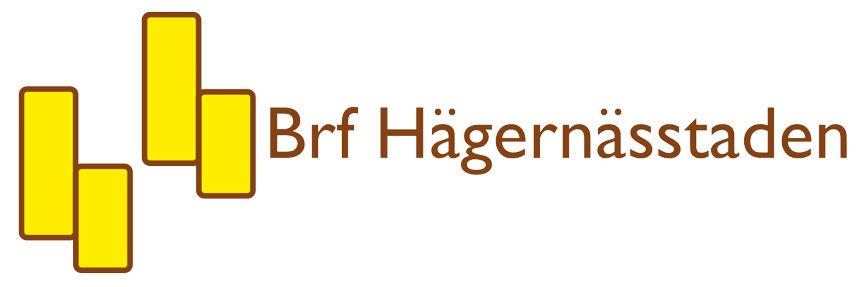 BRF Hägernässtadens logga